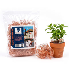 ECOPEST - 30f - Knitted Copper Mesh Rodent Pest Control for Mouse Rat and most other Pests
