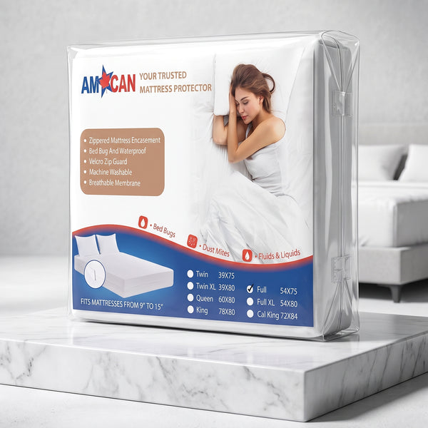 Full Hybrid Zippered Mattress Covers (54x75)