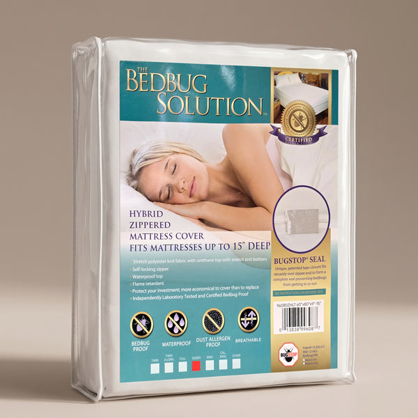 Queen Hybrid Zippered Mattress Covers (60x80)