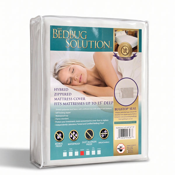 Queen Hybrid Zippered Mattress Covers (60x80)