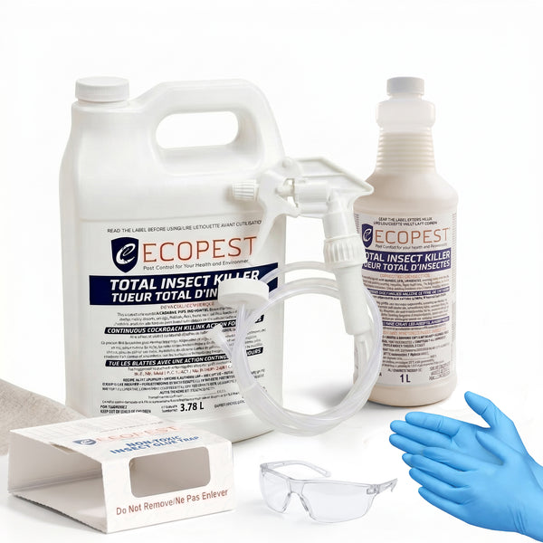 ECOPEST - HOME AND GARDEN TOTAL INSECT CONTROL KIT with FREE virtual consultation