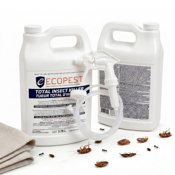 ECOPEST - TOTAL INSECT KILLER -3.78L x 2 Pack -