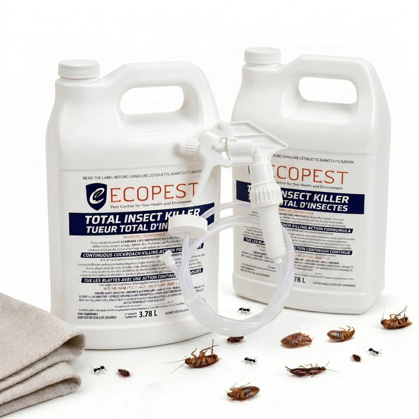 ECOPEST - TOTAL INSECT KILLER -3.78L x 2 Pack -