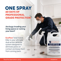 ECOPEST TOTAL INSECT KILLER -3.78L with SPRAYER