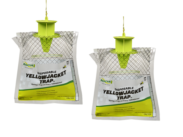 RESCUE! Disposable Yellow Jacket Trap - West Coast Traps - Multi Pack